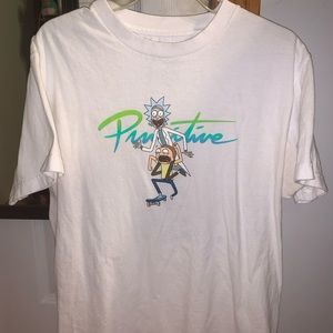 Primitive X Rick and Morty Tee Size M